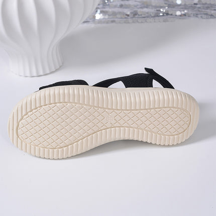 Shoeswoon Open Toe Ankle Strap Casual Walking Flat Sandals