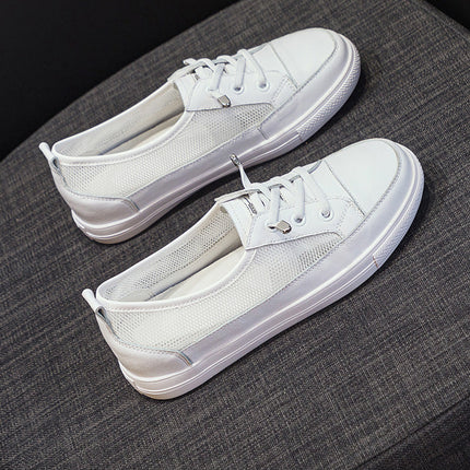 Shoeswoon Minimalis Mesh Panel Daily Walking Sneakers