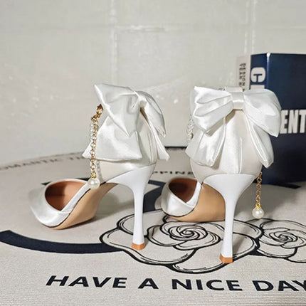 Shoeswoon Elegant Bridal Wedding Dressy Stiletto Ankle Strap Heels